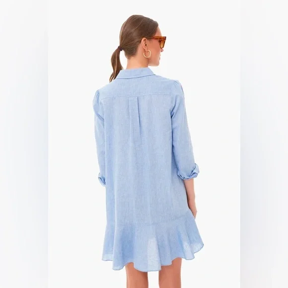 Tuckernuck Chambray Callahan Shirt Dress - Picture 2 of 4